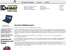 Tablet Screenshot of computer-kleiner.at